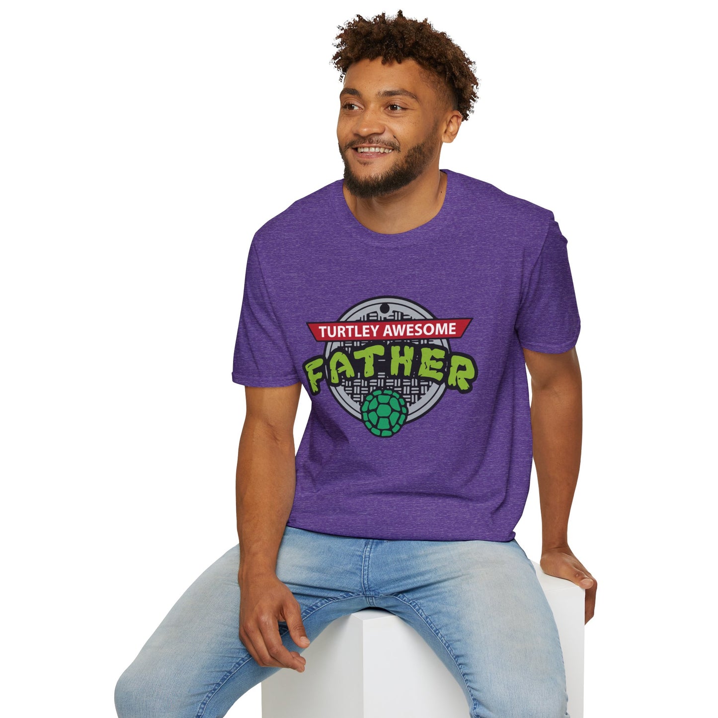 Turtley Awesome Father Tee