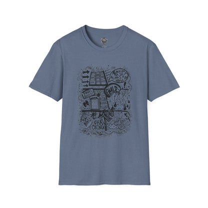 BreaksGPT Manga Card Breaker T-Shirt | Pirate Trading Card Graphic Tee