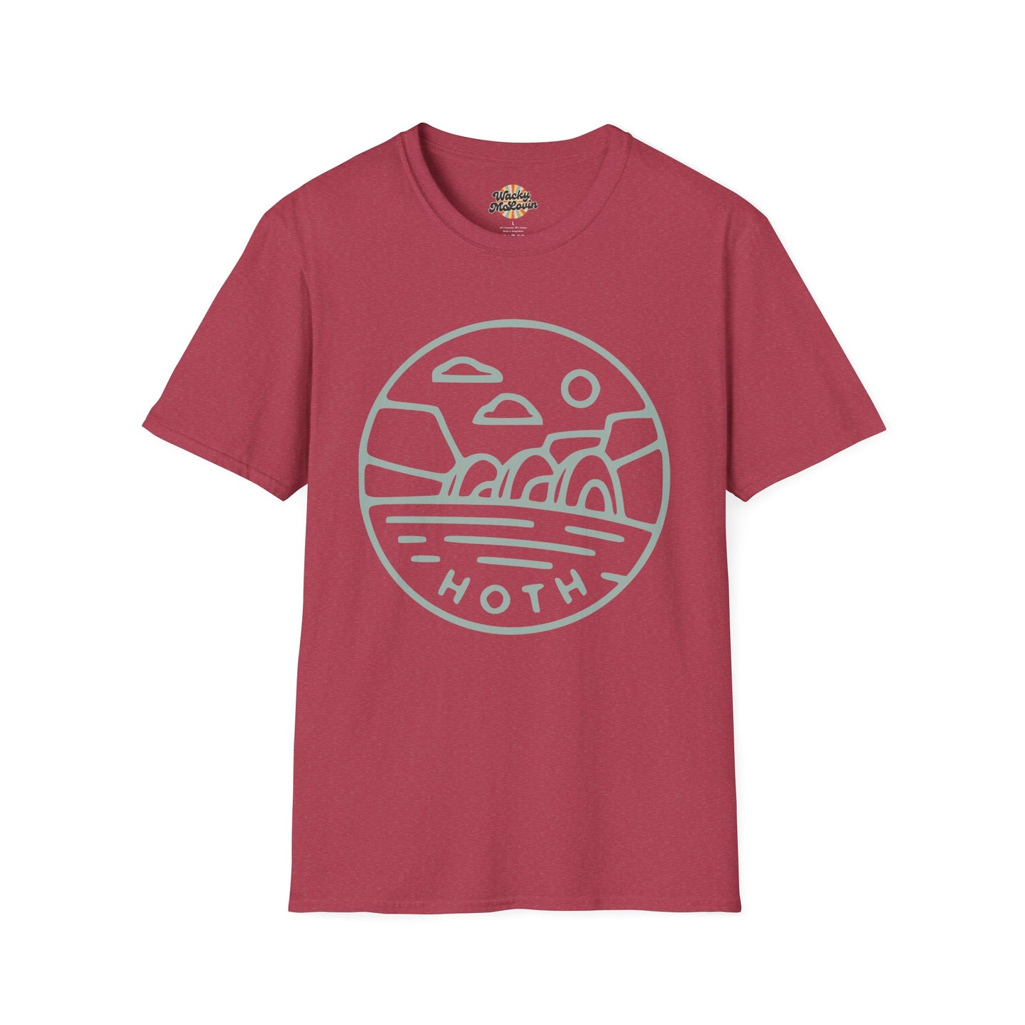 Hoth Retro Planet Adventure Tee