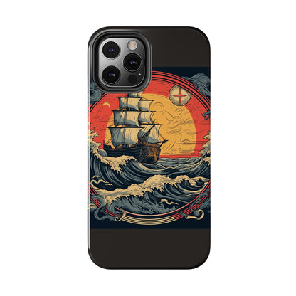 Tall Ship Storm Tough Phone Case