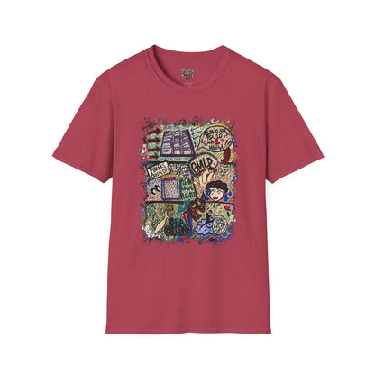 BreaksGPT Manga Card Breaker T-Shirt | Pirate Trading Card Graphic Tee Color Version