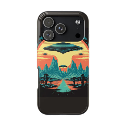 UFO Fleet Tough Phone Case