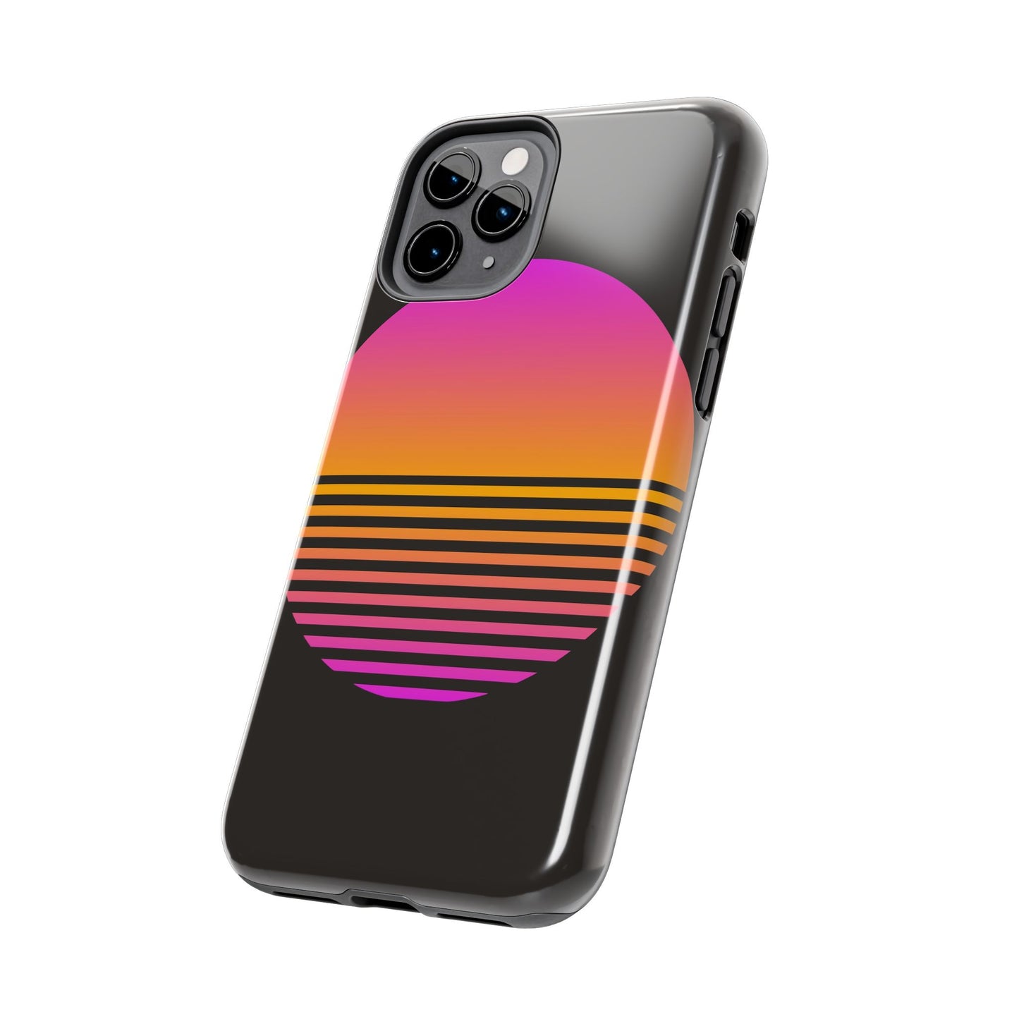 Sunset Grid Tough Phone Case