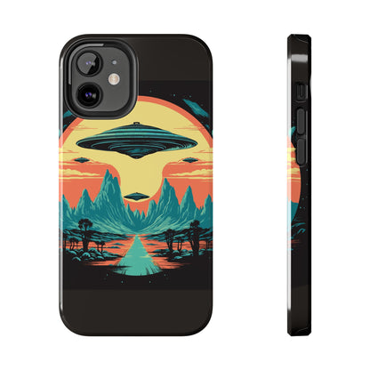 UFO Fleet Tough Phone Case