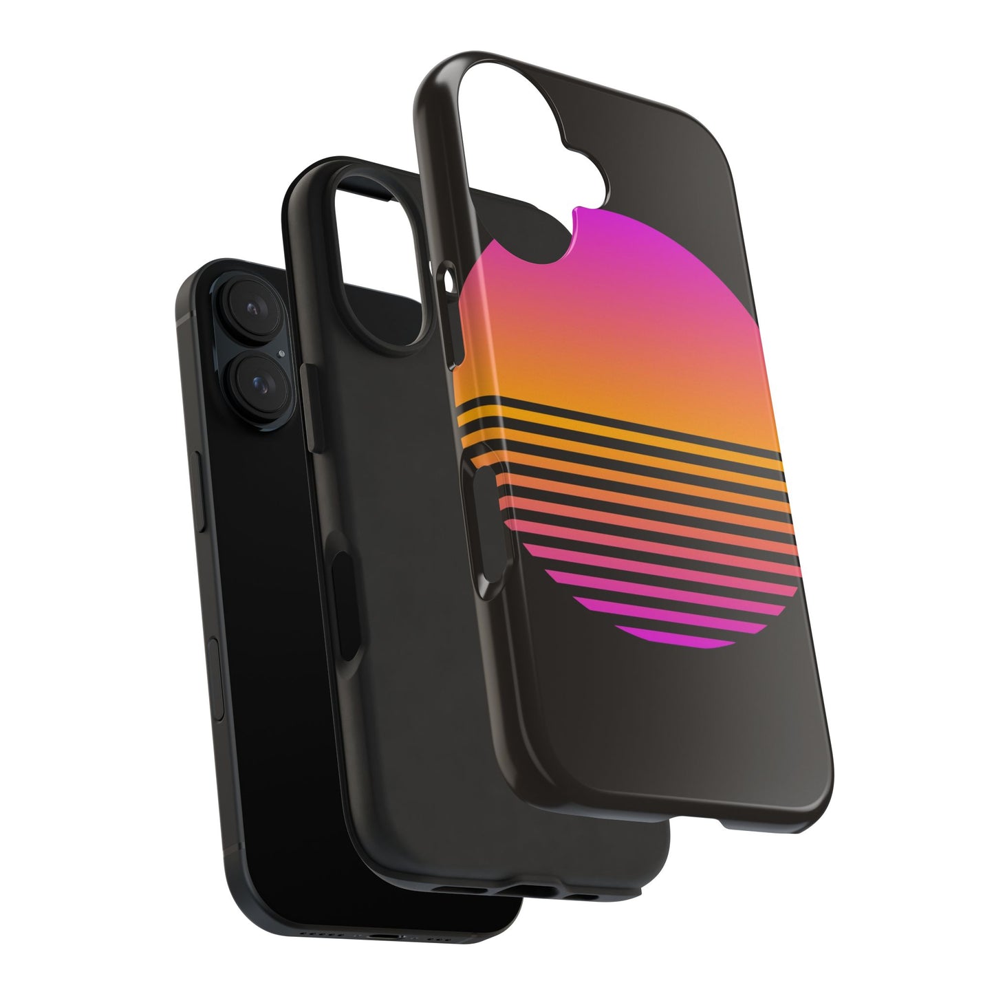 Sunset Grid Tough Phone Case