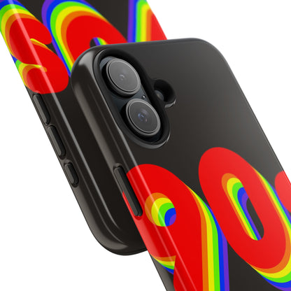 90's Rainbow Tough Phone Case