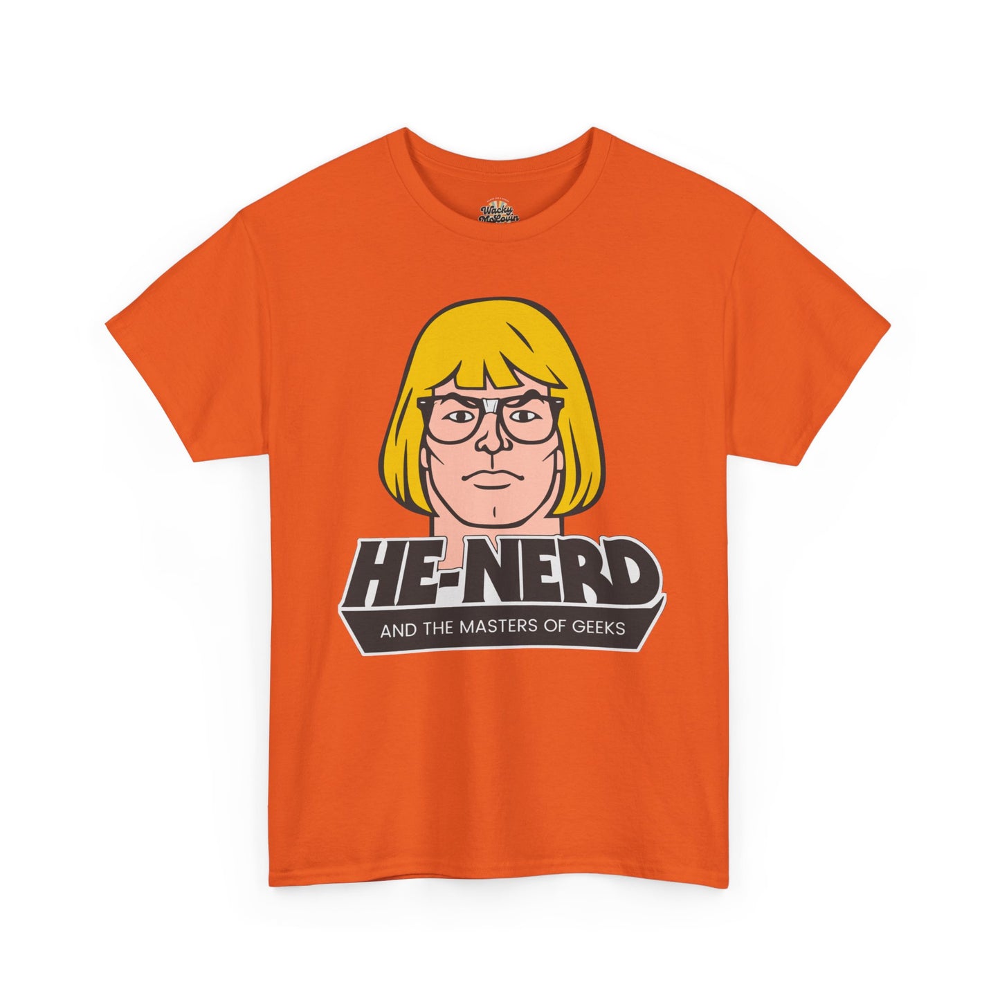 He-Nerd Masters of Geeks Parody T-Shirt