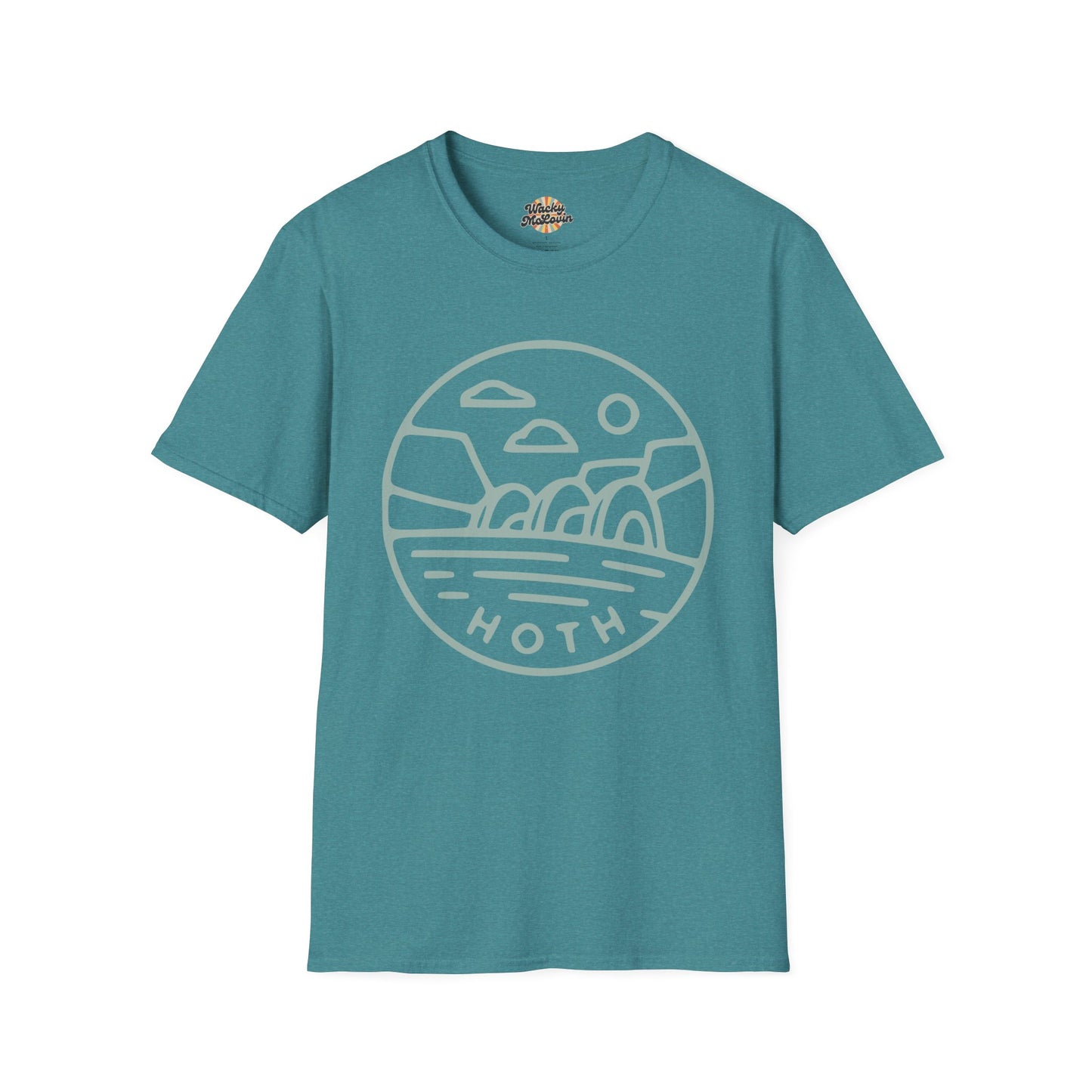 Hoth Retro Planet Adventure Tee