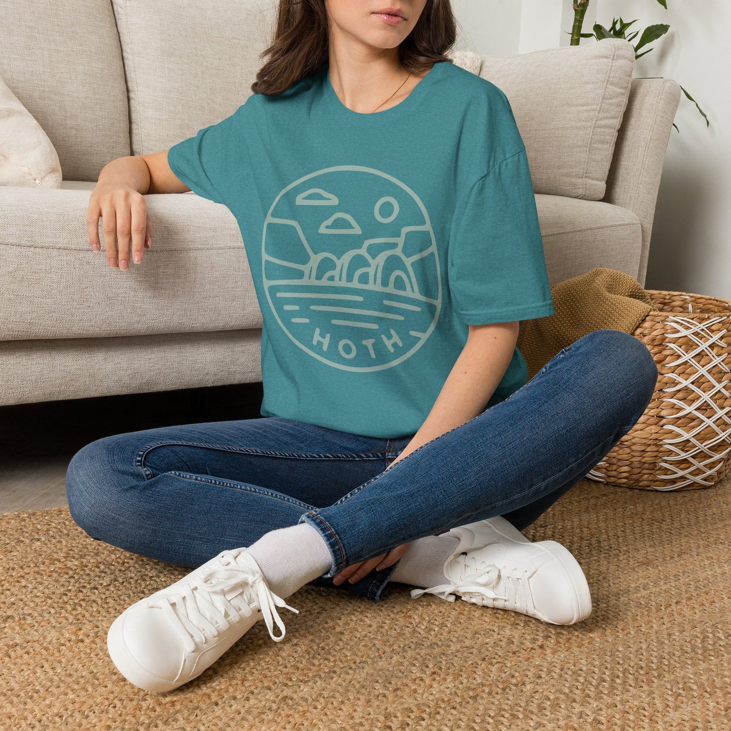 Hoth Retro Planet Adventure Tee