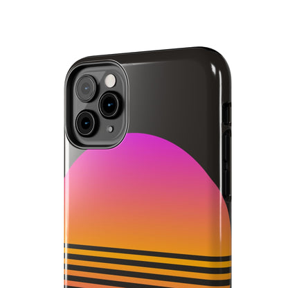 Sunset Grid Tough Phone Case