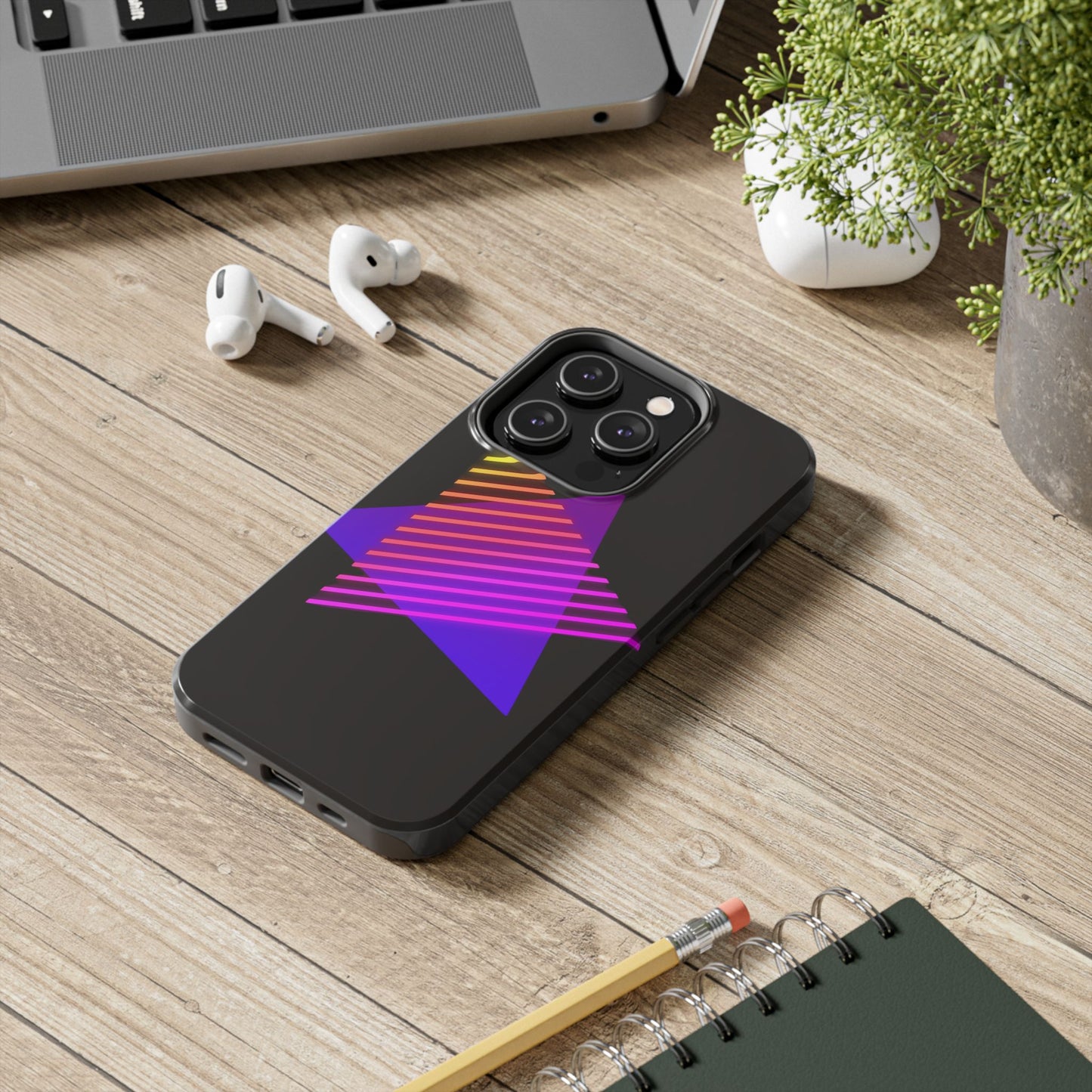 Neon Star Tough Phone Case