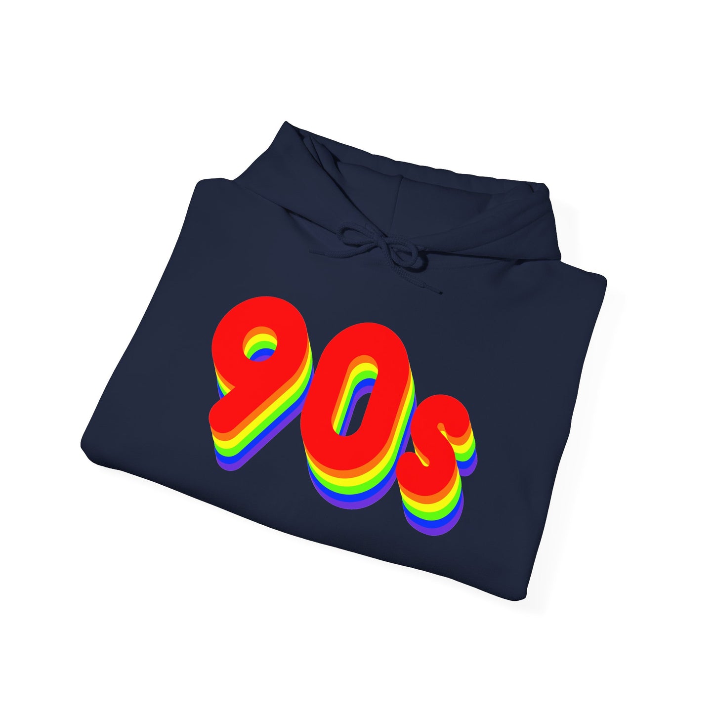 90's Rainbow Hoodie