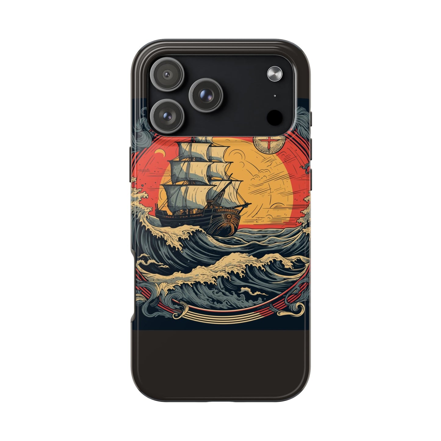 Tall Ship Storm Tough Phone Case