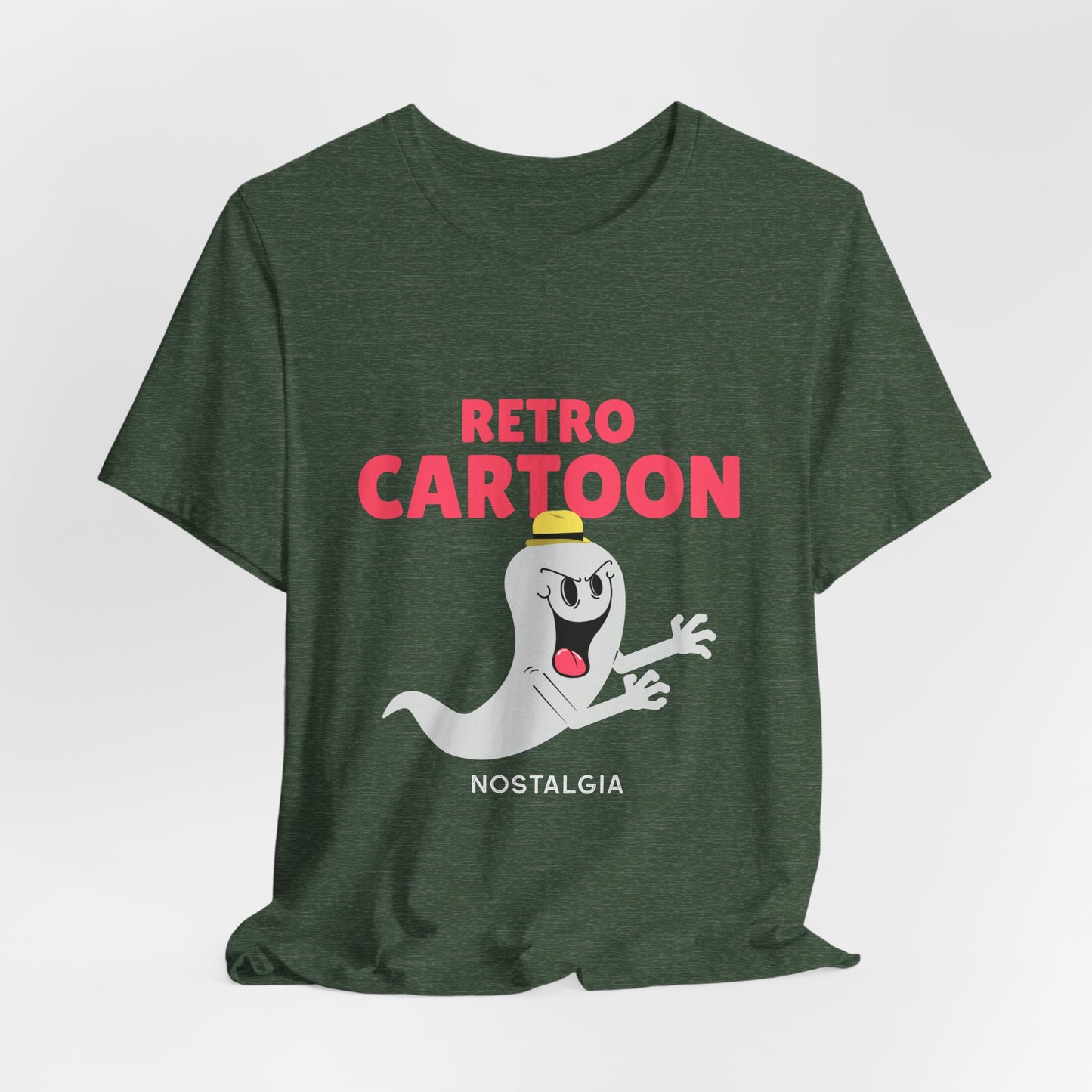 Retro Cartoon Ghost Nostalgia Tee