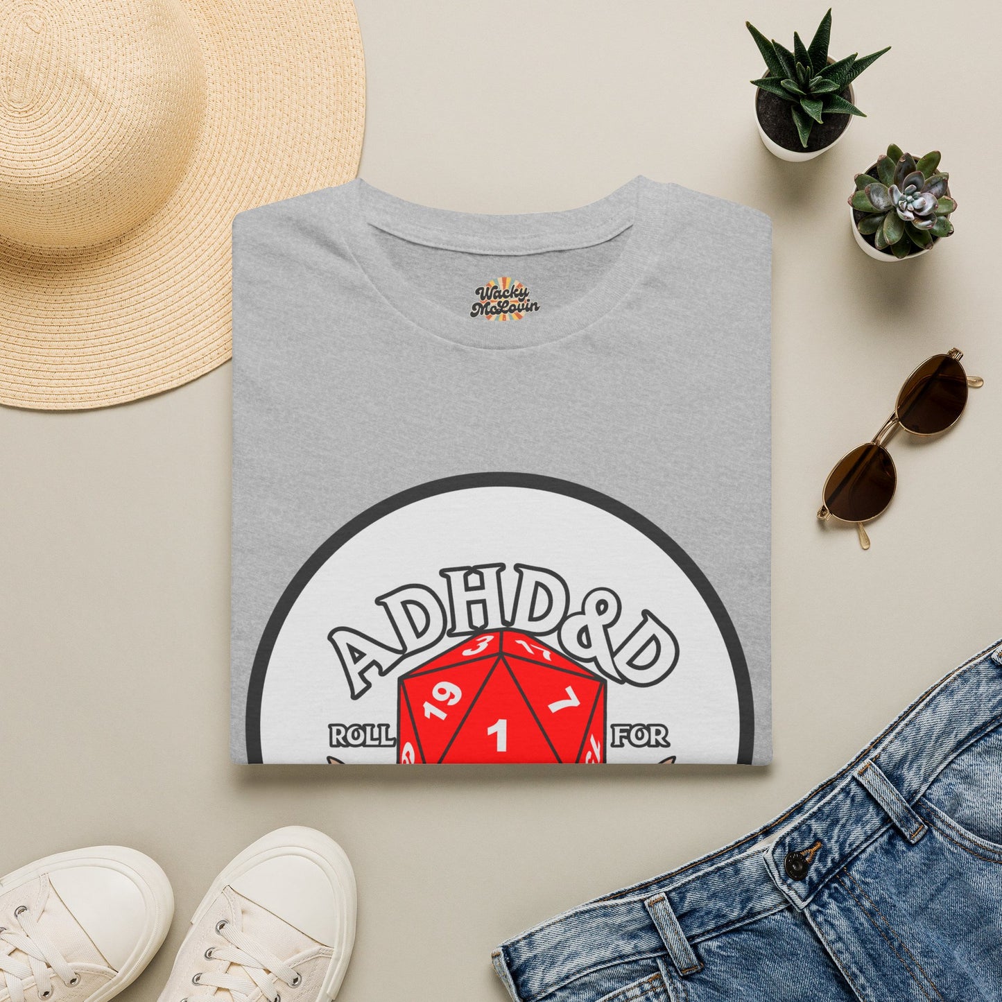 ADH&D: Roll For Concentration Tee