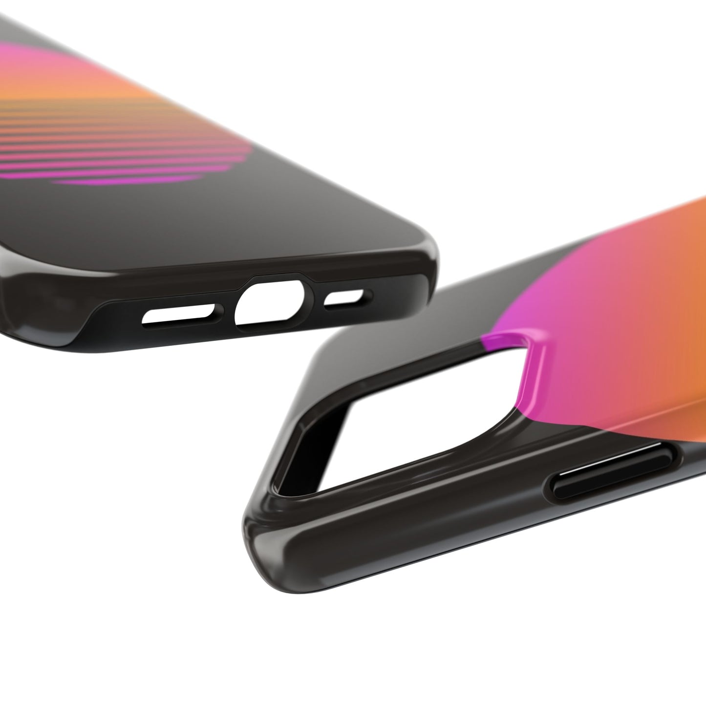 Sunset Grid Tough Phone Case