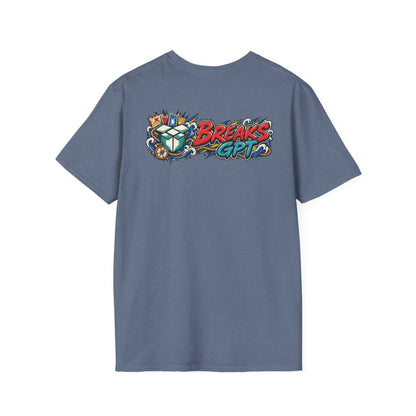 BreaksGPT Manga Card Breaker T-Shirt | Pirate Trading Card Graphic Tee Color Version