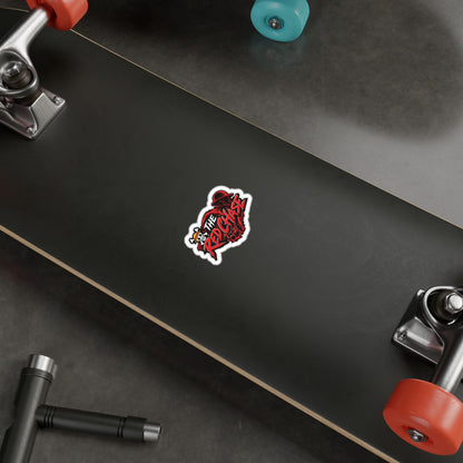 The Red Chase Vinyl Sticker