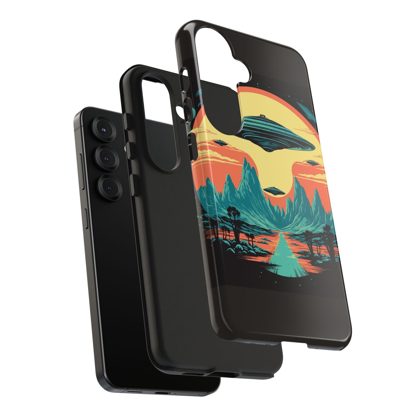 UFO Fleet Tough Phone Case