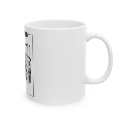 Boombox Blueprint Mug