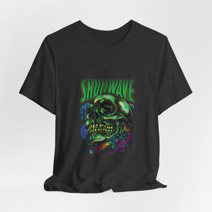 Skullwave Melting Skull Streetwear Tee