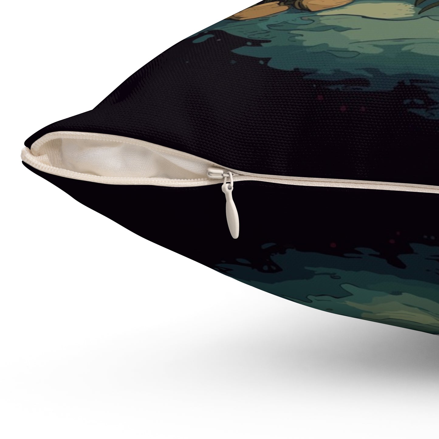 Tulip Garden Throw Pillow