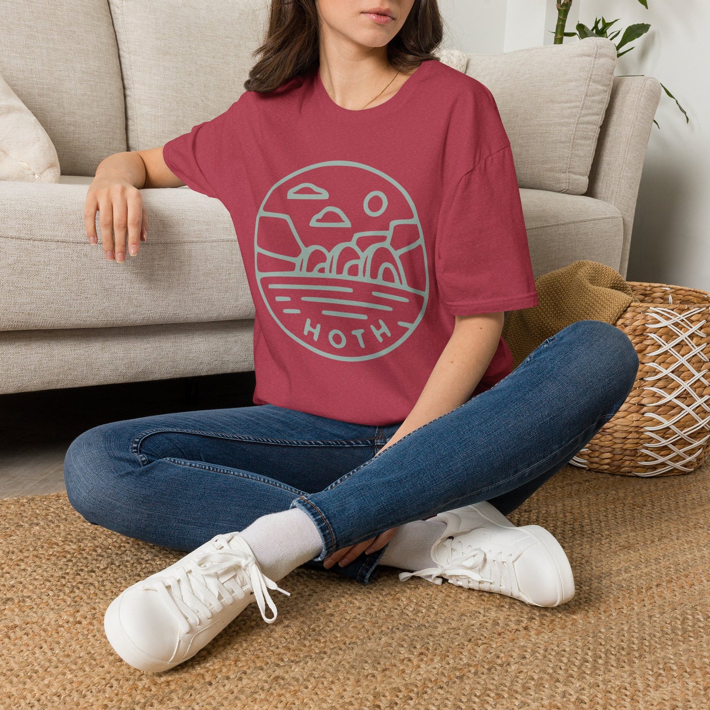 Hoth Retro Planet Adventure Tee