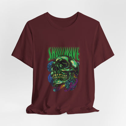 Skullwave Melting Skull Streetwear Tee