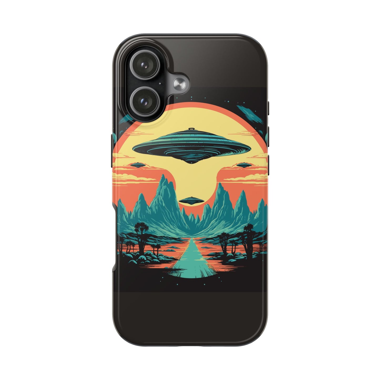 UFO Fleet Tough Phone Case