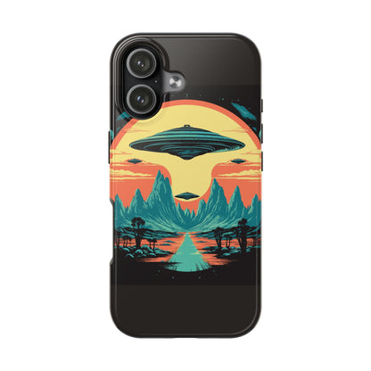 UFO Fleet Tough Phone Case