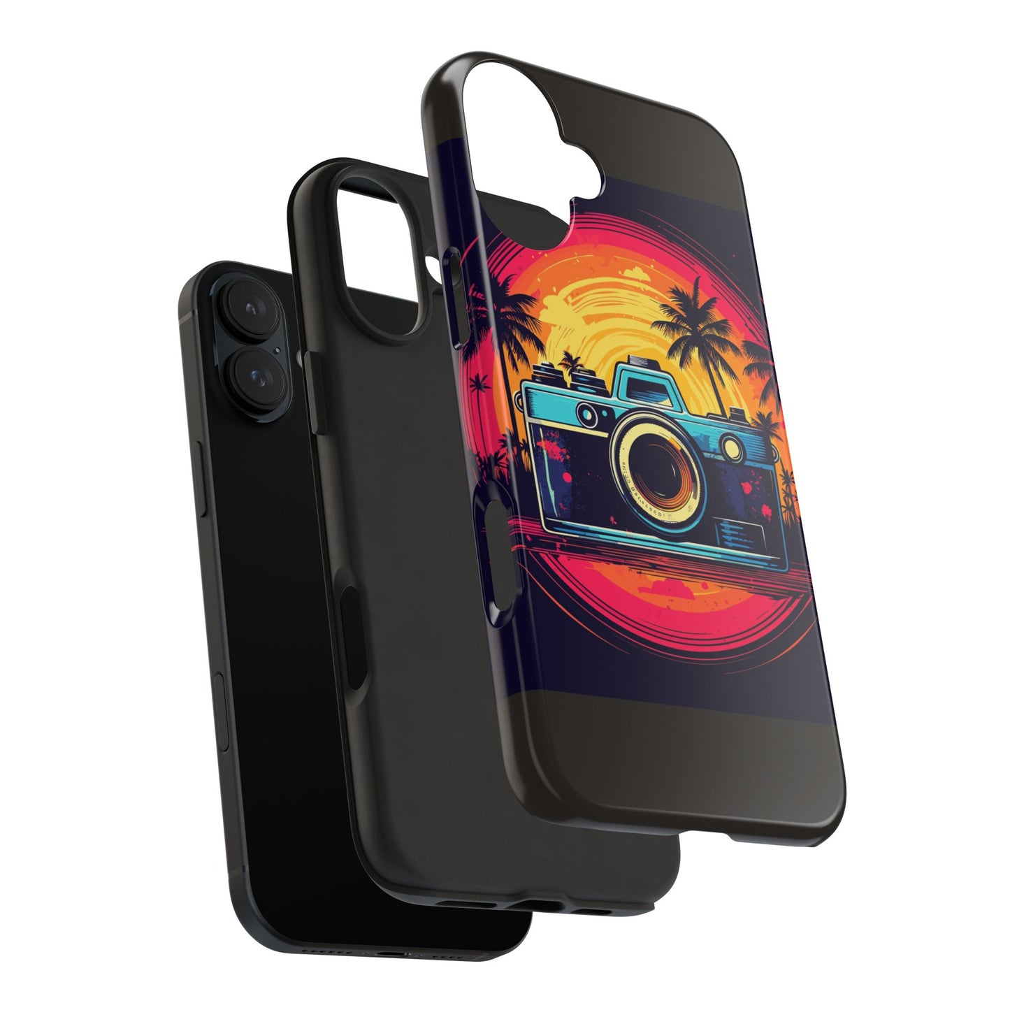 Retro Camera Sunset Tough Phone Case