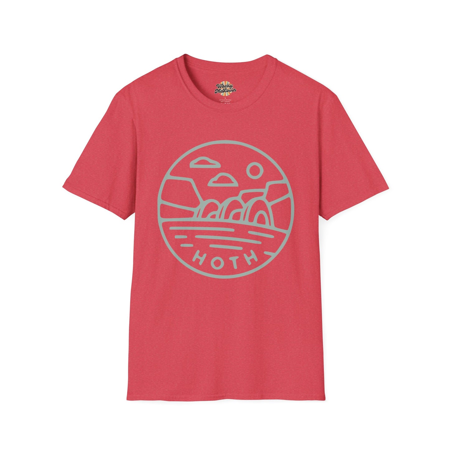 Hoth Retro Planet Adventure Tee