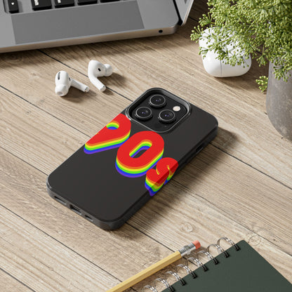 90's Rainbow Tough Phone Case