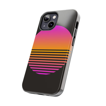 Sunset Grid Tough Phone Case