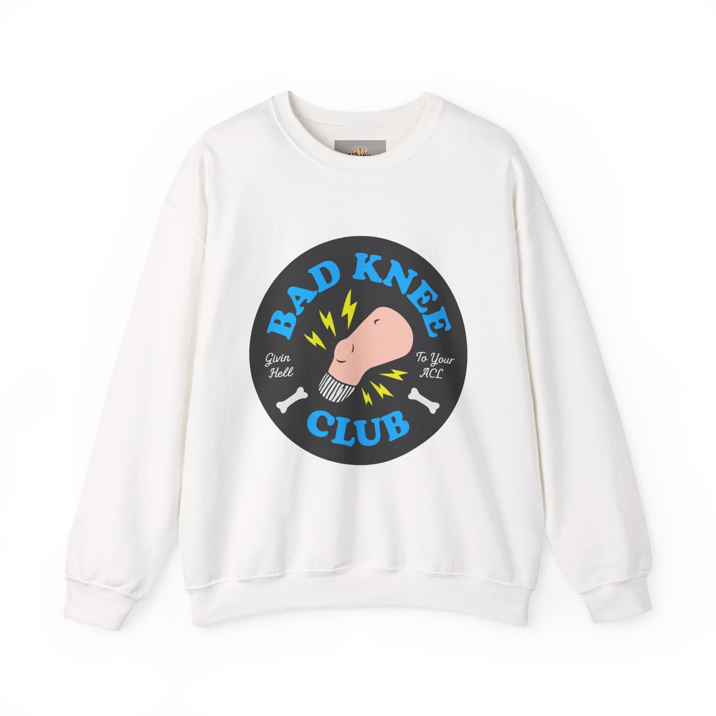 Bad Knee Club sweatshirt | Funny knee pain graphic crewneck