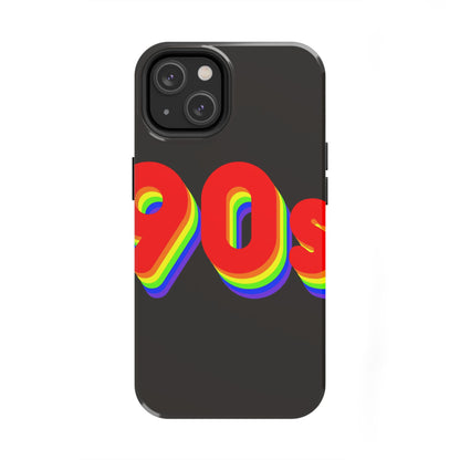 90's Rainbow Tough Phone Case