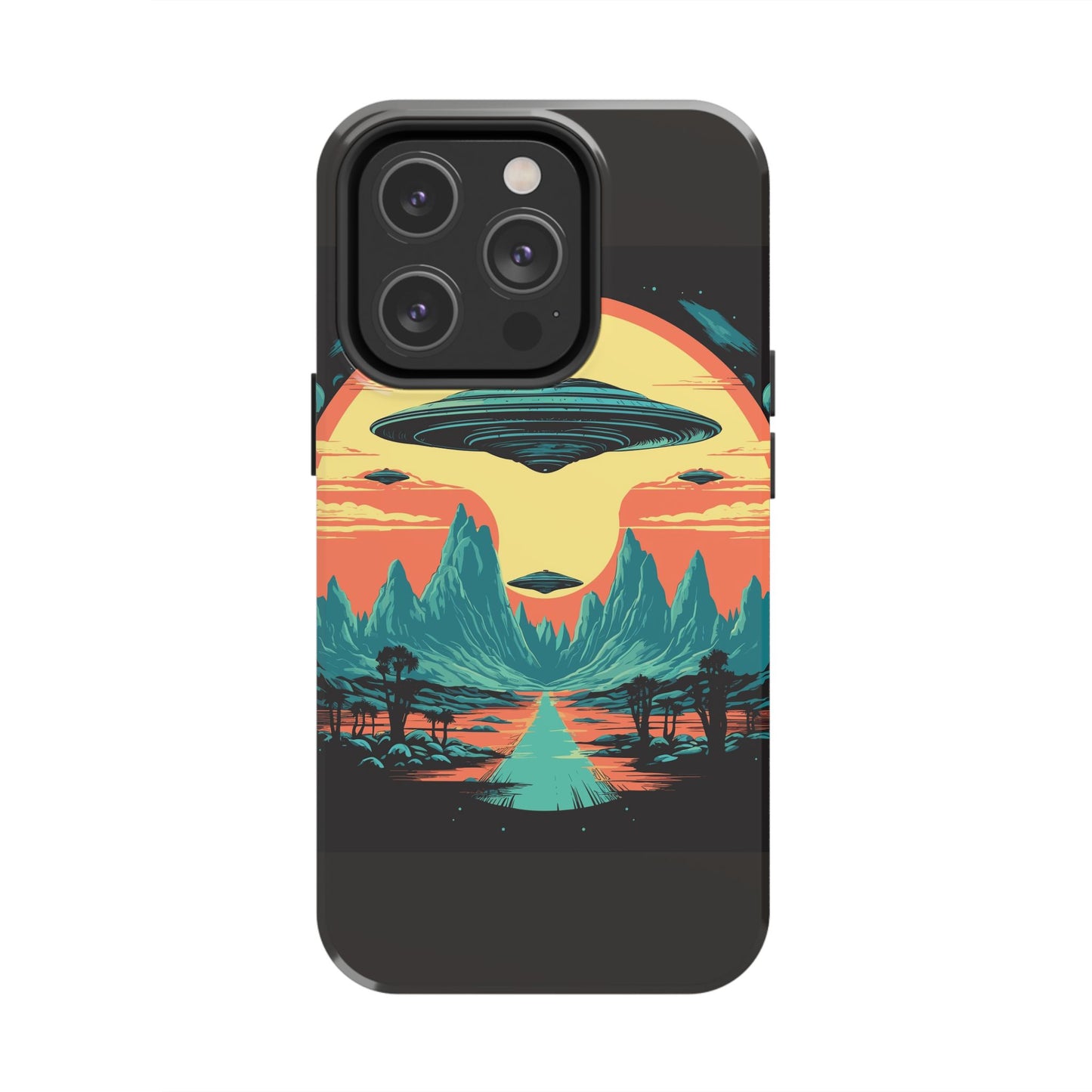 UFO Fleet Tough Phone Case