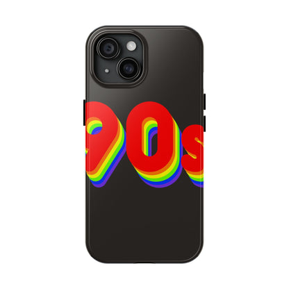 90's Rainbow Tough Phone Case