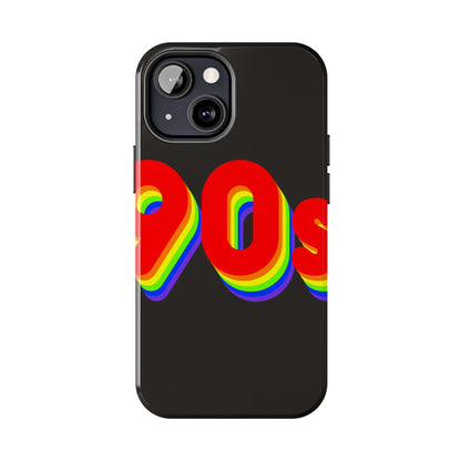 90's Rainbow Tough Phone Case