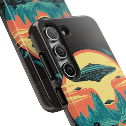 UFO Fleet Tough Phone Case