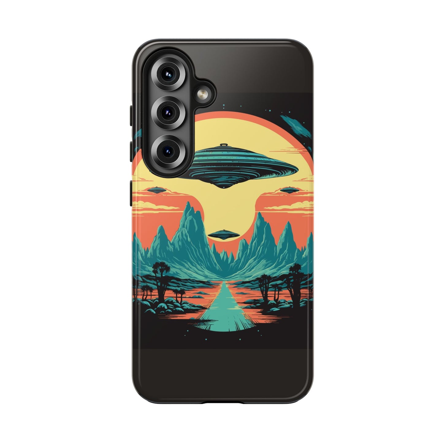 UFO Fleet Tough Phone Case