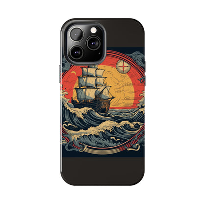 Tall Ship Storm Tough Phone Case