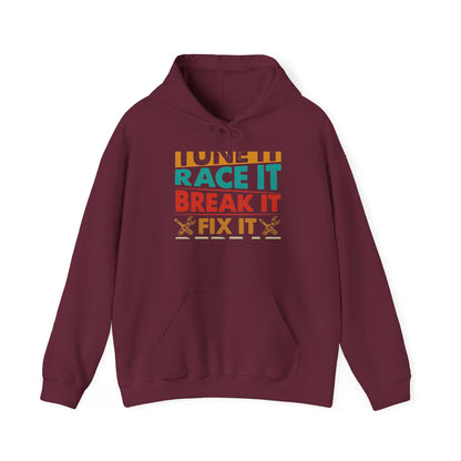 Build It Tune It Race It Hoodie