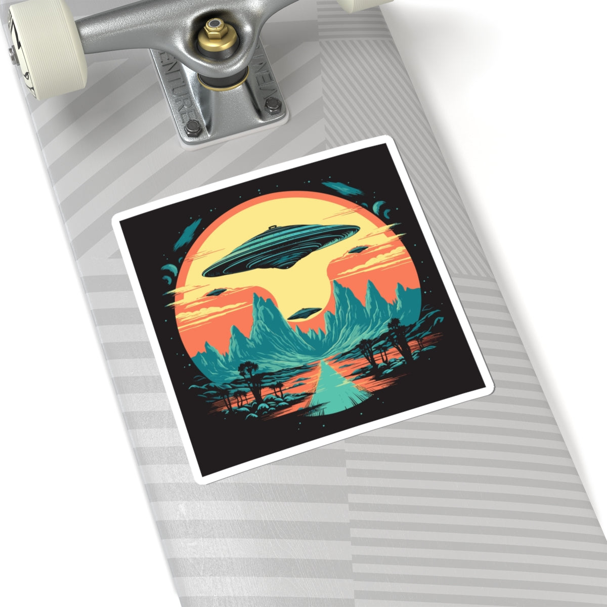 UFO Fleet Sticker