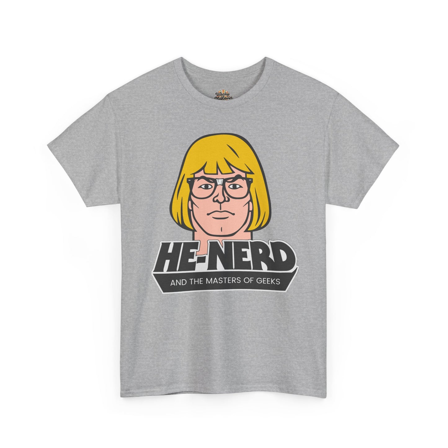 He-Nerd Masters of Geeks Parody T-Shirt