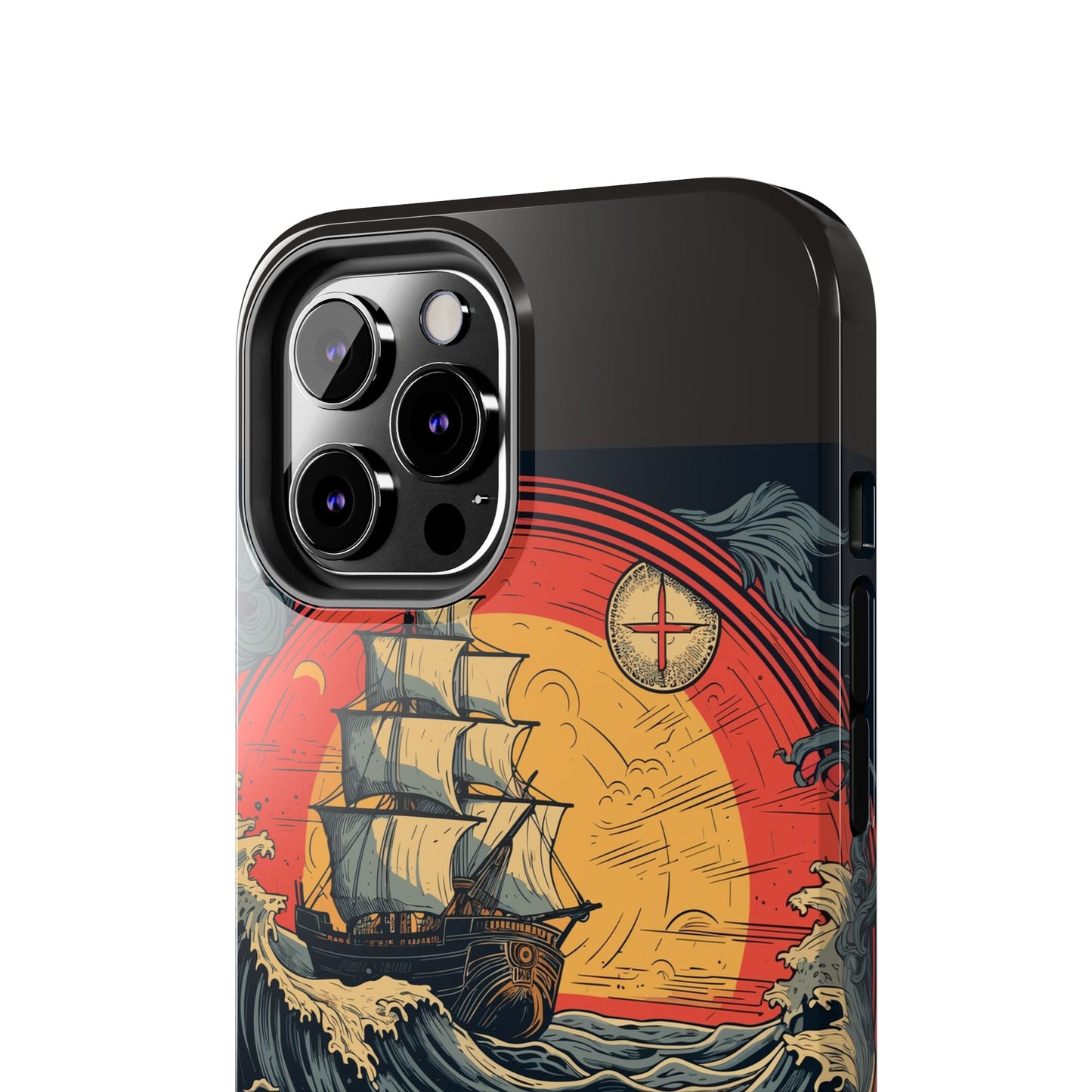 Tall Ship Storm Tough Phone Case