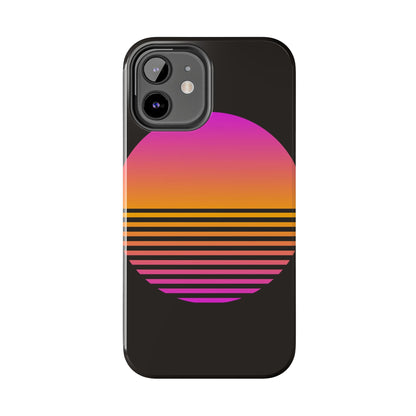 Sunset Grid Tough Phone Case