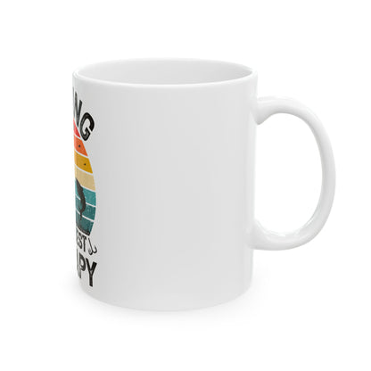 Fishing Is My Best Therapy Coffee Mug
