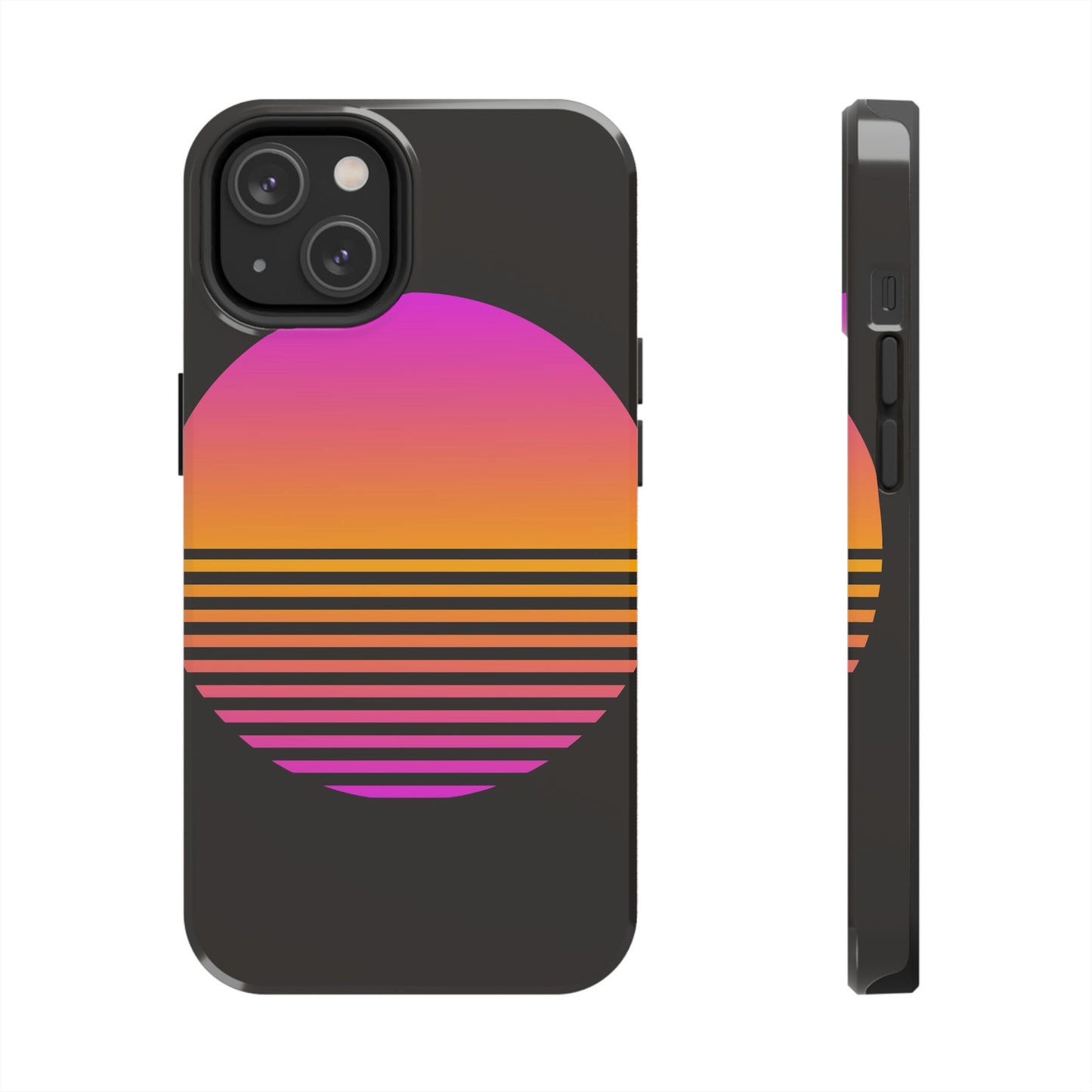 Sunset Grid Tough Phone Case