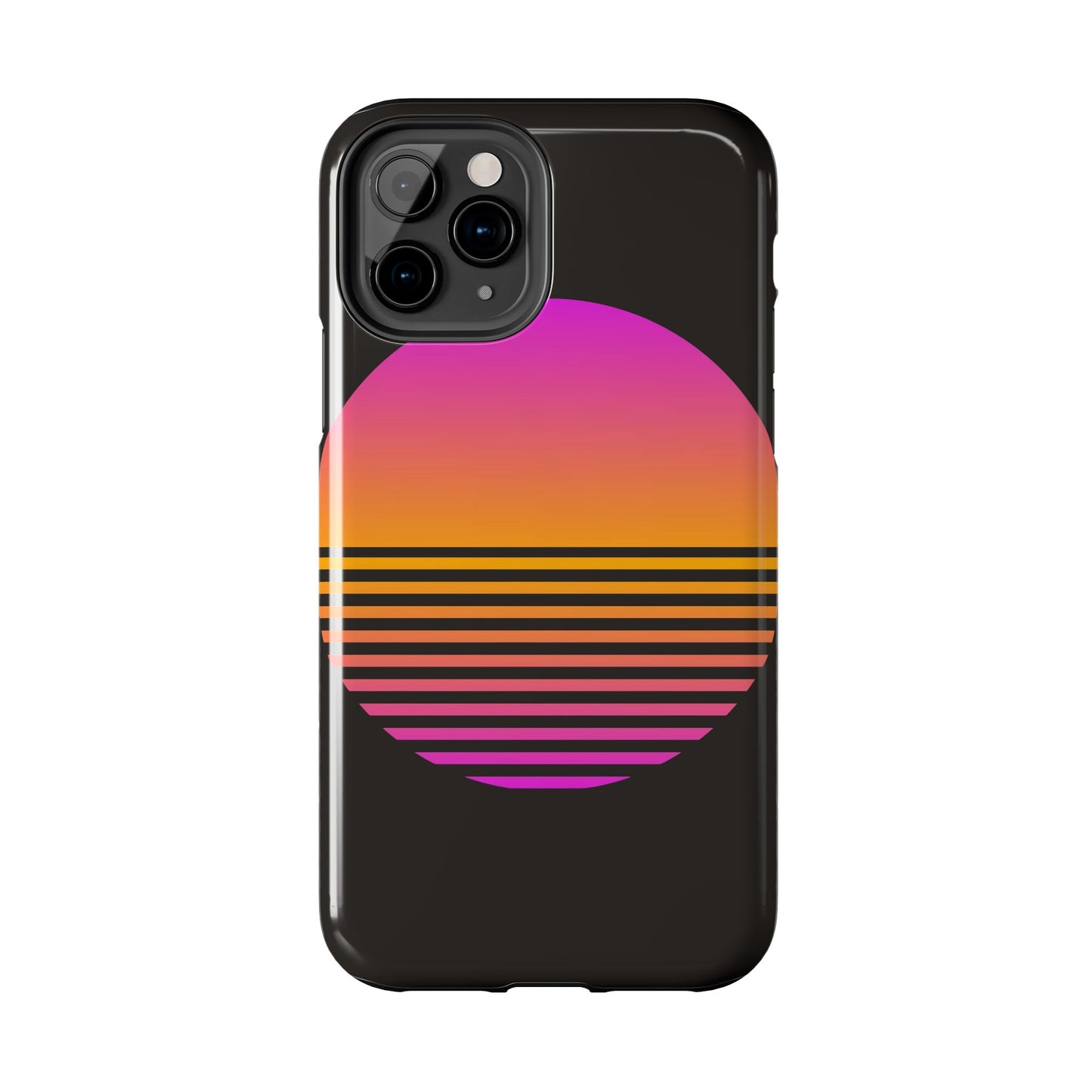 Sunset Grid Tough Phone Case